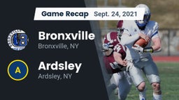 Recap: Bronxville  vs. Ardsley  2021