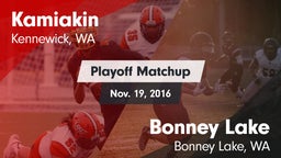 Matchup: Kamiakin  vs. Bonney Lake  2015