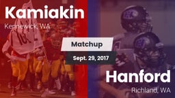 Matchup: Kamiakin  vs. Hanford  2017