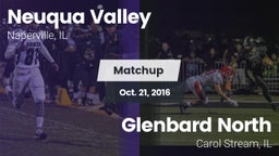 Matchup: Neuqua Valley vs. Glenbard North  2016