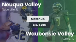 Matchup: Neuqua Valley vs. Waubonsie Valley  2017
