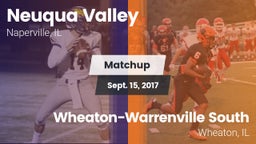 Matchup: Neuqua Valley vs. Wheaton-Warrenville South  2017