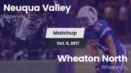 Matchup: Neuqua Valley vs. Wheaton North  2017
