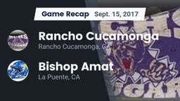 Recap: Rancho Cucamonga  vs. Bishop Amat  2017
