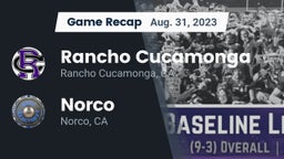 Recap: Rancho Cucamonga  vs. Norco  2023