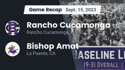 Recap: Rancho Cucamonga  vs. Bishop Amat  2023