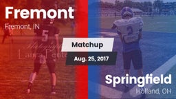 Matchup: Fremont  vs. Springfield  2017