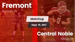 Matchup: Fremont  vs. Central Noble  2017