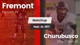 Matchup: Fremont  vs. Churubusco  2016