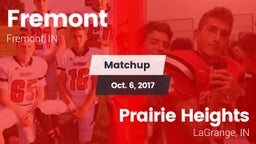 Matchup: Fremont  vs. Prairie Heights  2017