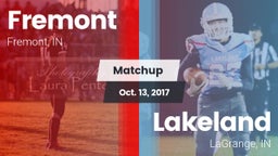 Matchup: Fremont  vs. Lakeland  2017