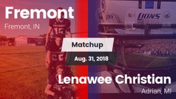 Matchup: Fremont  vs. Lenawee Christian  2018