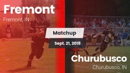 Matchup: Fremont  vs. Churubusco  2018