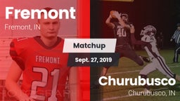 Matchup: Fremont  vs. Churubusco  2019