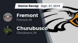 Recap: Fremont  vs. Churubusco  2019