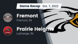 Recap: Fremont  vs. Prairie Heights  2022