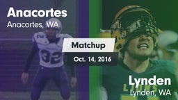 Matchup: Anacortes High vs. Lynden  2016