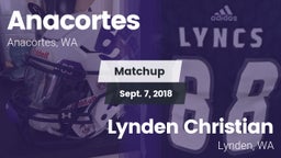 Matchup: Anacortes High vs. Lynden Christian  2018