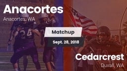 Matchup: Anacortes High vs. Cedarcrest  2018
