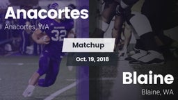 Matchup: Anacortes High vs. Blaine  2018