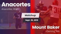 Matchup: Anacortes High vs. Mount Baker  2019