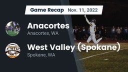 Recap: Anacortes  vs. West Valley  (Spokane) 2022