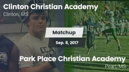 Matchup: Clinton Christian Ac vs. Park Place Christian Academy  2017