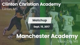 Matchup: Clinton Christian Ac vs. Manchester Academy  2017