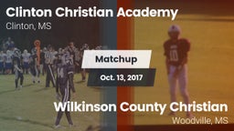 Matchup: Clinton Christian Ac vs. Wilkinson County Christian  2017