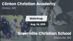 Matchup: Clinton Christian Ac vs. Greenville Christian School 2018