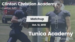 Matchup: Clinton Christian Ac vs. Tunica Academy 2018