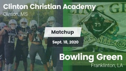 Matchup: Clinton Christian Ac vs. Bowling Green  2020