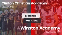 Matchup: Clinton Christian Ac vs. Winston Academy  2020