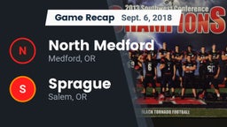 Recap: North Medford  vs. Sprague  2018