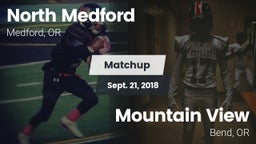 Matchup: North Medford High vs. Mountain View  2018