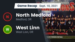 Recap: North Medford  vs. West Linn  2021