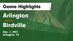 Arlington  vs Birdville  Game Highlights - Dec. 7, 2021