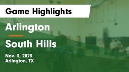 Arlington  vs South Hills  Game Highlights - Nov. 3, 2023