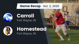Recap: Carroll  vs. Homestead  2020