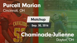 Matchup: Purcell Marian High vs. Chaminade-Julienne  2016