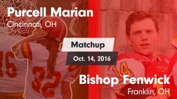 Matchup: Purcell Marian High vs. Bishop Fenwick  2016