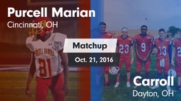 Matchup: Purcell Marian High vs. Carroll  2016