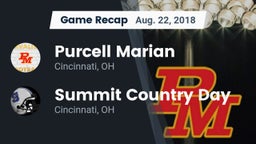 Recap: Purcell Marian  vs. Summit Country Day 2018