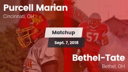 Matchup: Purcell Marian High vs. Bethel-Tate  2018