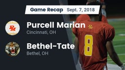 Recap: Purcell Marian  vs. Bethel-Tate  2018
