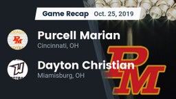 Recap: Purcell Marian  vs. Dayton Christian  2019