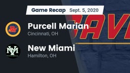 Recap: Purcell Marian  vs. New Miami  2020