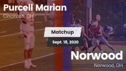 Matchup: Purcell Marian High vs. Norwood  2020