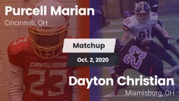 Matchup: Purcell Marian High vs. Dayton Christian  2020