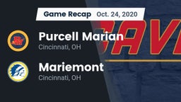 Recap: Purcell Marian  vs. Mariemont  2020